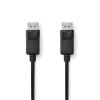 CAVO ADATTATORE NEDIS CCGB37014BK20 DISPLAYPORT DISPLAYPORT, 8K@60Hz, PVC, NERO,2.00 M